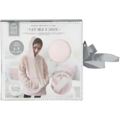 Sweat à Capuche D'intérieur En Sherpa Enfant 6/9 Ans 5 Sweat à Capuche D'intérieur En Sherpa Enfant 6/9 Ans -Promos Chesteris Boutique linge de salon 12832767