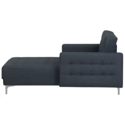Chaise Longue En Tissu Gris Foncé ABERDEEN -Promos Chesteris Boutique meridienne 14838273