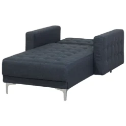 Chaise Longue En Tissu Gris Foncé ABERDEEN -Promos Chesteris Boutique meridienne 14838285