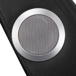 Chaise Longue En Cuir PU Noir Avec Haut Parleur Bluetooth Et Port USB SIMORRE -Promos Chesteris Boutique meridienne 16200329