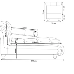 Chaise Longue En Velours Gris Clair LORMONT 10 Chaise Longue En Velours Gris Clair LORMONT -Promos Chesteris Boutique meridienne 16201917