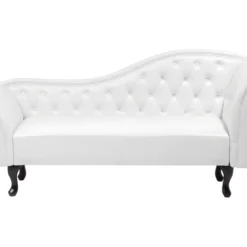 Méridienne Chesterfield Blanche Côté Droit LATTES 13 Méridienne Chesterfield Blanche Côté Droit LATTES -Promos Chesteris Boutique meridienne 16202761