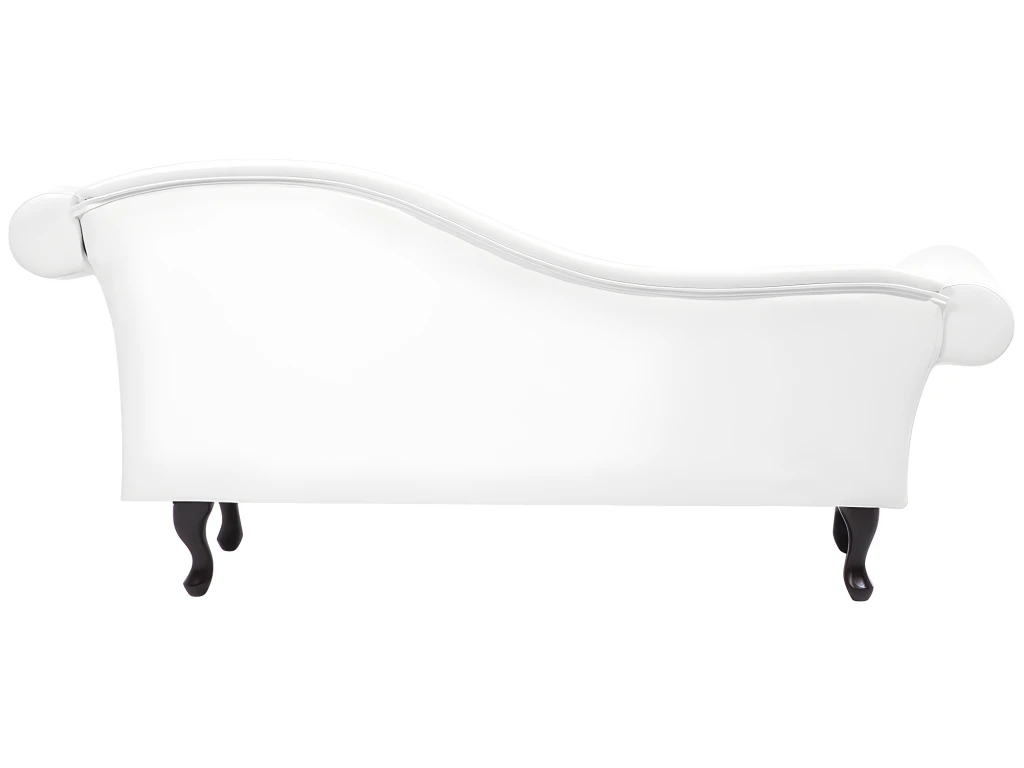 Méridienne Chesterfield Blanche Côté Droit LATTES 7 Méridienne Chesterfield Blanche Côté Droit LATTES – Image 7