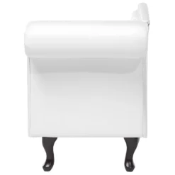 Méridienne Chesterfield Blanche Côté Droit LATTES 17 Méridienne Chesterfield Blanche Côté Droit LATTES -Promos Chesteris Boutique meridienne 16202769