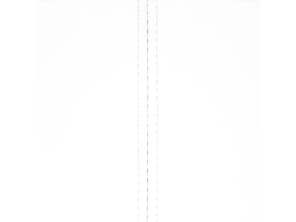 Chaise Longue Chesterfield En Cuir PU Blanc LATTES 10 Chaise Longue Chesterfield En Cuir PU Blanc LATTES – Image 10