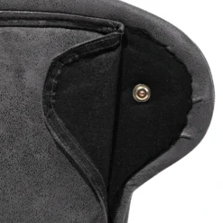 Chaise Longue Chesterfield Grise En Cuir PU NIMES -Promos Chesteris Boutique meridienne 16671625