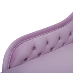 Méridienne En Velours Violet Clair Côté Droit NIMES 18 Méridienne En Velours Violet Clair Côté Droit NIMES -Promos Chesteris Boutique meridienne 16671953