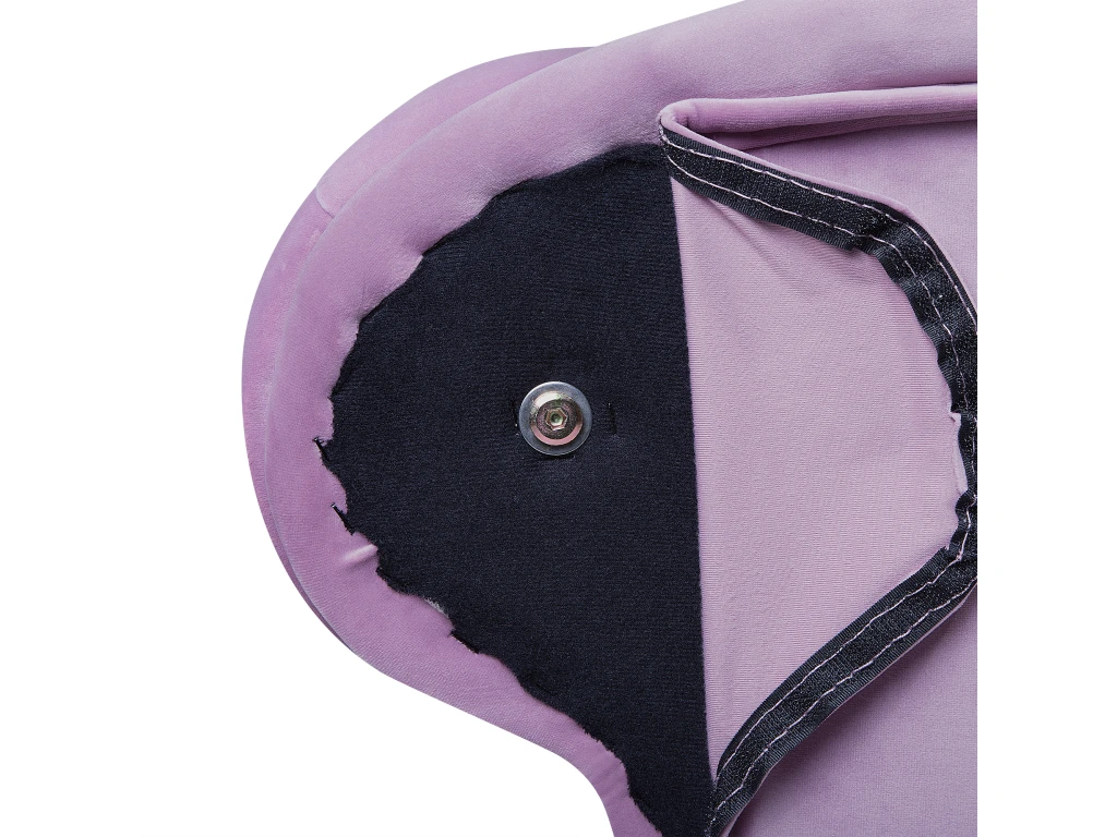 Méridienne En Velours Violet Clair Côté Droit NIMES 10 Méridienne En Velours Violet Clair Côté Droit NIMES – Image 10