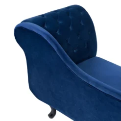 Méridienne Chesterfield Côté Droit En Velours Bleu NIMES 19 Méridienne Chesterfield Côté Droit En Velours Bleu NIMES -Promos Chesteris Boutique meridienne 16676299