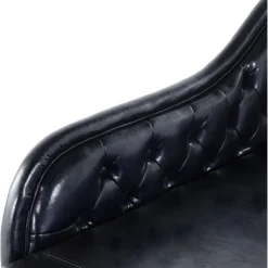 Méridienne Chesterfield Noire Brillante Côté Droit NIMES 18 Méridienne Chesterfield Noire Brillante Côté Droit NIMES -Promos Chesteris Boutique meridienne 16676387