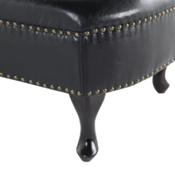 Méridienne Chesterfield Noire Brillante Côté Droit NIMES 19 Méridienne Chesterfield Noire Brillante Côté Droit NIMES -Promos Chesteris Boutique meridienne 16676389