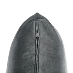 Chaise Longue En Velours Gris GUERET -Promos Chesteris Boutique meridienne 17476417