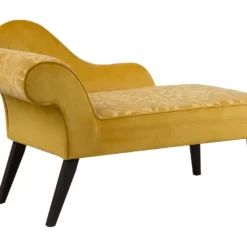 Mini Chaise Longue Jaune Côté Gauche BIARRITZ -Promos Chesteris Boutique meridienne 17476615
