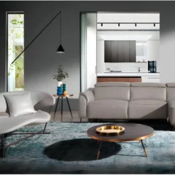 Canapé En Simili-cuir Et Acier Noir 6172 ANGEL CERDA -Promos Chesteris Boutique meridienne 18431033