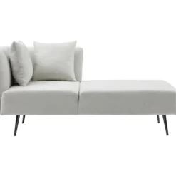 Méridienne Gauche En Tissu Crème NAPASA 10 Méridienne Gauche En Tissu Crème NAPASA -Promos Chesteris Boutique meridienne 19429003