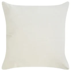 Chaise Longue Côté Droit En Velours Blanc Crème CHAUMONT -Promos Chesteris Boutique meridienne 20014033