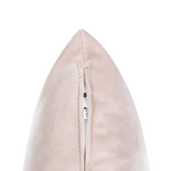 Chaise Longue Côté Droit En Velours Rose CHAUMONT -Promos Chesteris Boutique meridienne 20014055