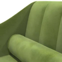 Chaise Longue Avec Traversin Vert Clair Velours 14 Chaise Longue Avec Traversin Vert Clair Velours -Promos Chesteris Boutique meridienne 22644879