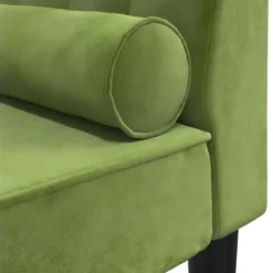 Chaise Longue Avec Traversin Vert Clair Velours 15 Chaise Longue Avec Traversin Vert Clair Velours -Promos Chesteris Boutique meridienne 22644881