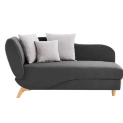 Méridienne Gauche Convertible En Tissu Anthracite Avec Coffre De Rangement PENELOPE 10 Méridienne Gauche Convertible En Tissu Anthracite Avec Coffre De Rangement PENELOPE -Promos Chesteris Boutique meridienne 8387761