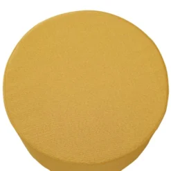 Pouf Tabouret Repose-pieds Rembourrée Bois Tissu Jaune 25x45x45 11 Pouf Tabouret Repose-pieds Rembourrée Bois Tissu Jaune 25x45x45 -Promos Chesteris Boutique pouf 12520967