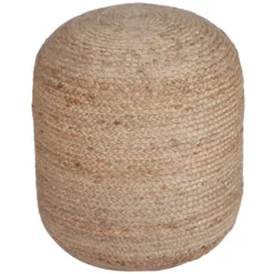 Pouf Betty En Jute D45 Cm