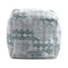 Pouf Amovible En Coton 50x50x50 Cm GUEROS