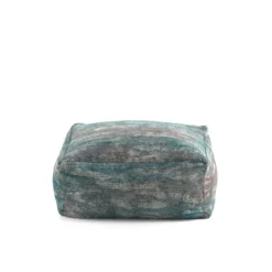 Pouf Amovible En Coton 50x50x25 Cm ARUSA