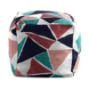 Pouf Amovible En Coton 50x50x50 Cm ADAME