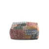 Pouf Amovible En Coton 50x50x25 Cm MAWU