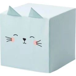 Pouf Enfant Cubique Chat