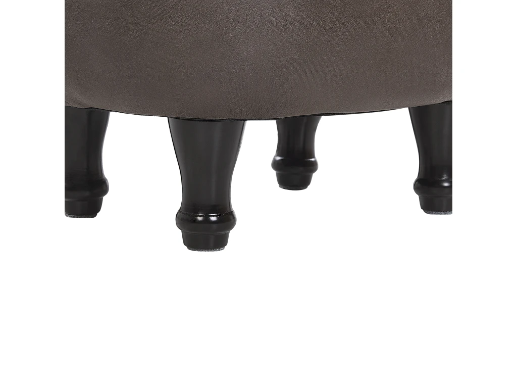 Tabouret Enfant En Cuir PU Marron Foncé HORSE 7 Tabouret Enfant En Cuir PU Marron Foncé HORSE – Image 7