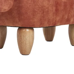 Tabouret Enfant En Velours Marron DOGGY -Promos Chesteris Boutique pouf 17199877