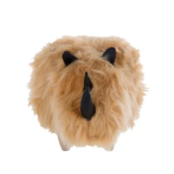Tabouret Enfant En Fausse Fourrure Beige Sable WOOLLY -Promos Chesteris Boutique pouf 17199937
