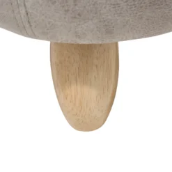 Tabouret Enfant En Cuir PU Gris Clair ELEPHANT 19 Tabouret Enfant En Cuir PU Gris Clair ELEPHANT -Promos Chesteris Boutique pouf 17513909