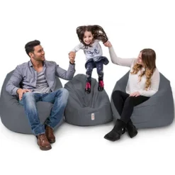 Coussin D'extérieur 1 M- Fumée 100x100x20 -Promos Chesteris Boutique pouf 19087927