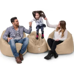 Coussin D'extérieur 1 M- Vison 100x100x20 -Promos Chesteris Boutique pouf 19087987