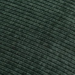 Pouf En Velours Côtelé Vert Sapin TIRONO -Promos Chesteris Boutique pouf 19914143