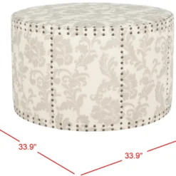 Banc & Ottomane Champignon 86 X 86 X 51.05 Cm - Thalia -Promos Chesteris Boutique pouf 21028983