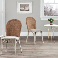 Banc & Ottomane Taupe 69 X 69 X 46.48 Cm - Carolee -Promos Chesteris Boutique pouf 21029081