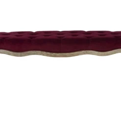 Banc & Ottomane Merlot 45 X 133 X 44.45 Cm - Ardyce