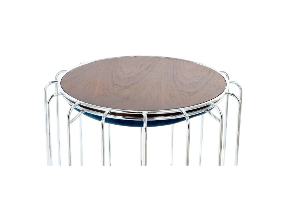 Pouf Reverse Table D'appoint Confortable Silver 7 Pouf Reverse Table D'appoint Confortable Silver â Image 7