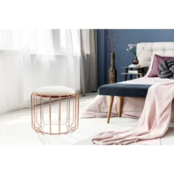 Pouf Reverse Table D'appoint Confortable Copper 11 Pouf Reverse Table D'appoint Confortable Copper -Promos Chesteris Boutique pouf 21177551