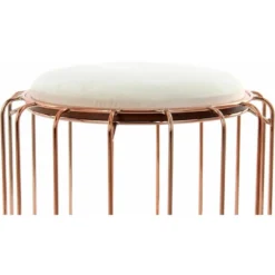 Pouf Reverse Table D'appoint Confortable Copper 13 Pouf Reverse Table D'appoint Confortable Copper -Promos Chesteris Boutique pouf 21177555