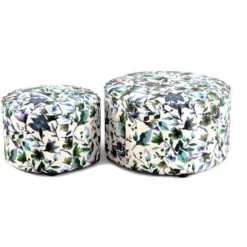 Poufs Gain De Place Indira 110 (lot De 2)