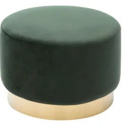 Pouf En Velours CLORIA - Vert Sapin 6 Pouf En Velours CLORIA - Vert Sapin -Promos Chesteris Boutique pouf 341741