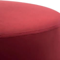 Pouf En Velours CLORIA - Bordeaux 7 Pouf En Velours CLORIA - Bordeaux -Promos Chesteris Boutique pouf 349171