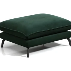 Pouf En Velours KESTREL - Vert De Pascal Morabito -Promos Chesteris Boutique pouf 438305