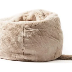 Pouf En Peluche Éléphant George Avec Remplissage