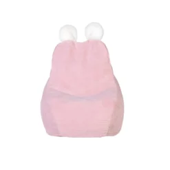MADARIA - Fauteuil Poire Enfant Velours Côtelé Rose -Promos Chesteris Boutique pouf 9609929